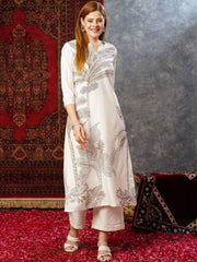 Women Ethnic Motifs Printed Regular Kurta with Trousers