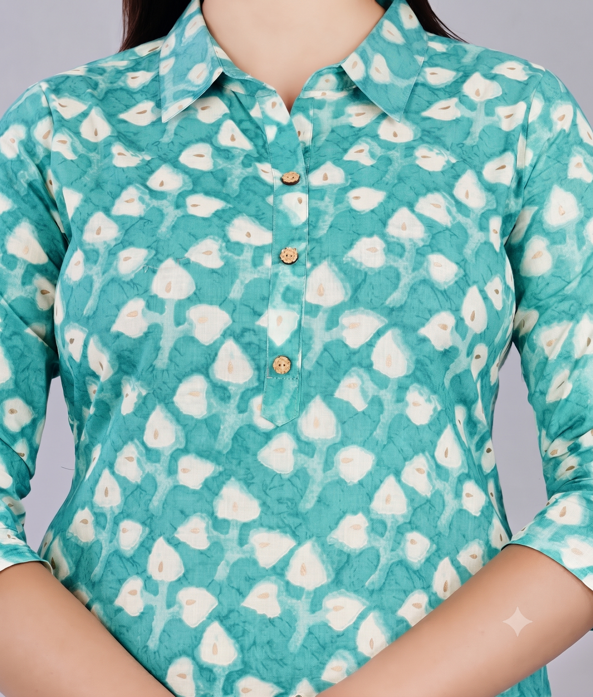 kurti paired with Baloon pant