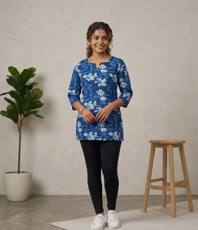 Rajools Women Printed Straight Kurta
