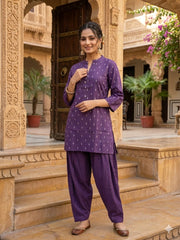 Purple Farsi Salwar set