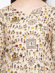 Print Ethnic Top