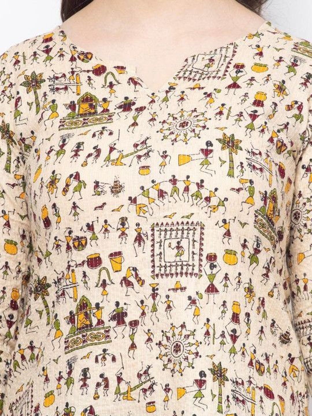 Print Ethnic Top