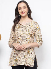 Print Ethnic Top