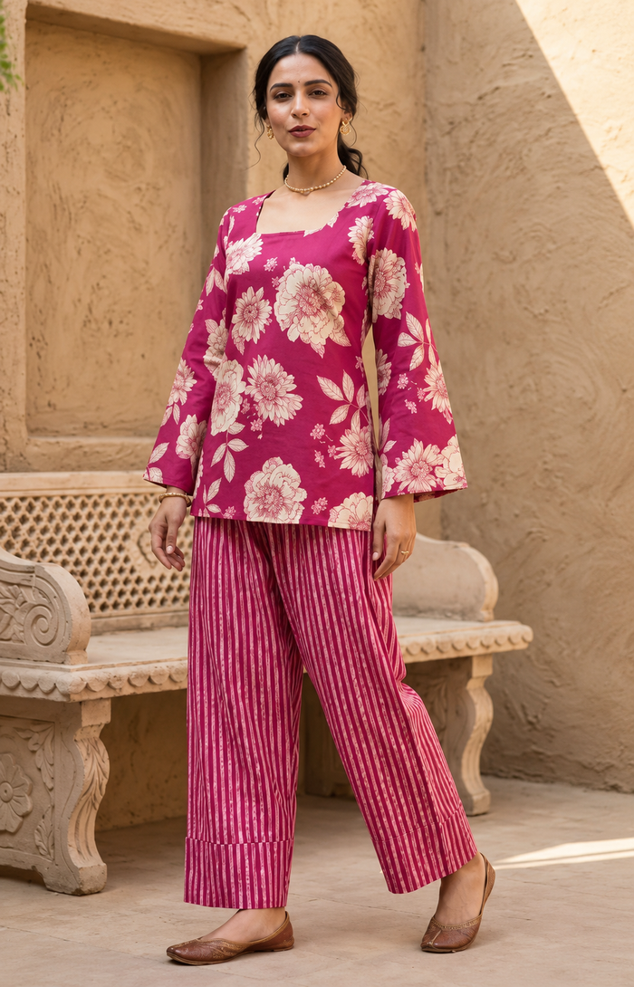 Pink Farsi Salwar